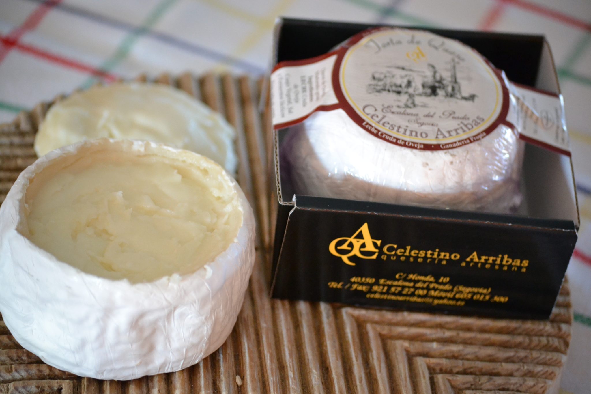 Queso de Pasta Blanda 250 gr aprox Celestino Arribas